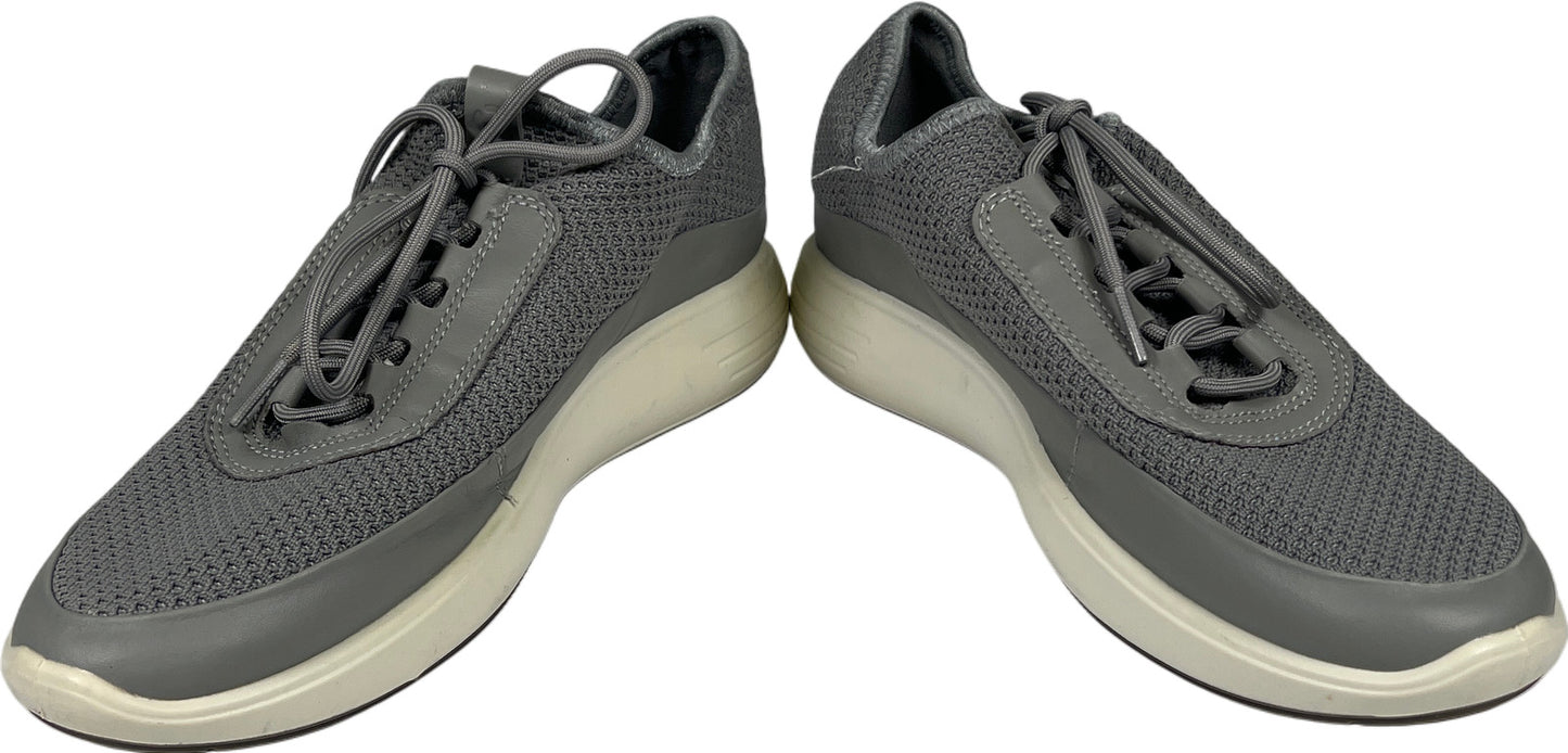 Ecco Women’s Gray Soft Lace Up Athletic Sneakers - 39/US 8