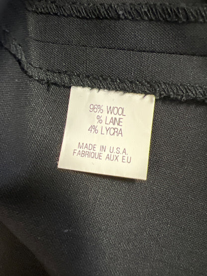 Theory Women’s Black Sleeveless Side Zip Tank Top Blouse - Petite