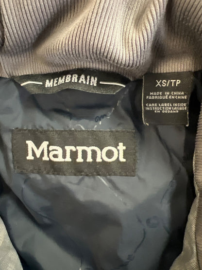 Marmot Women’s Gray Membrain Full Zip Hooded Jacket - XS
