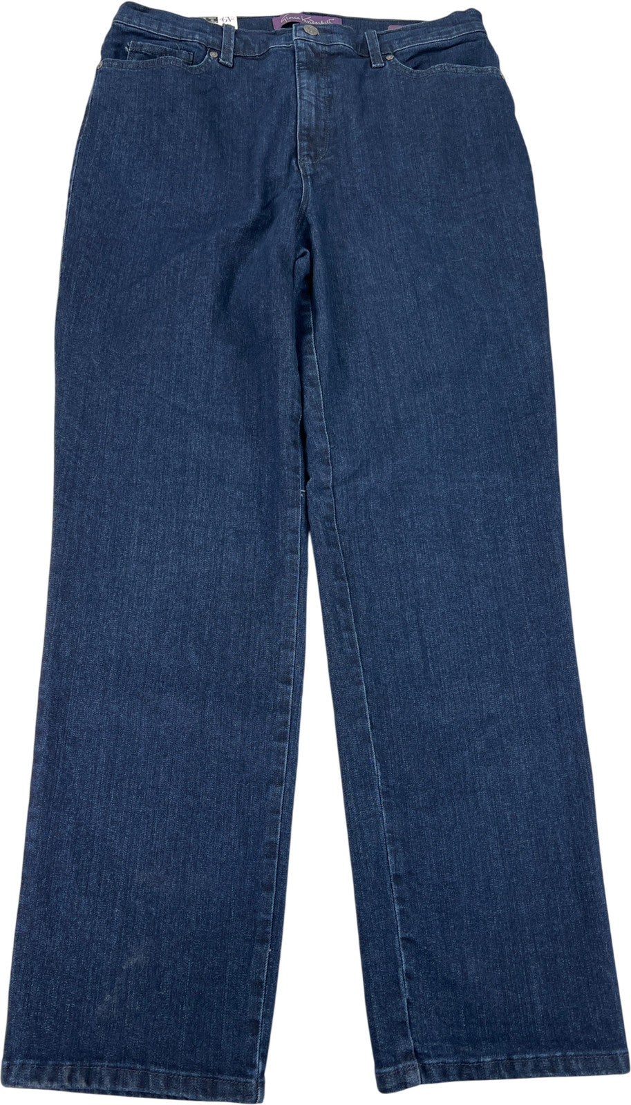 Gloria Vanderbilt Women’s Dark Wash Amanda High Rise Tapered Leg Jeans - 14