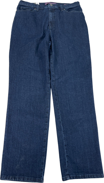 Gloria Vanderbilt Women’s Dark Wash Amanda High Rise Tapered Leg Jeans - 14