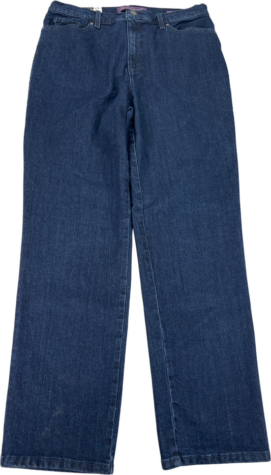 Gloria Vanderbilt Women’s Dark Wash Amanda High Rise Tapered Leg Jeans - 14