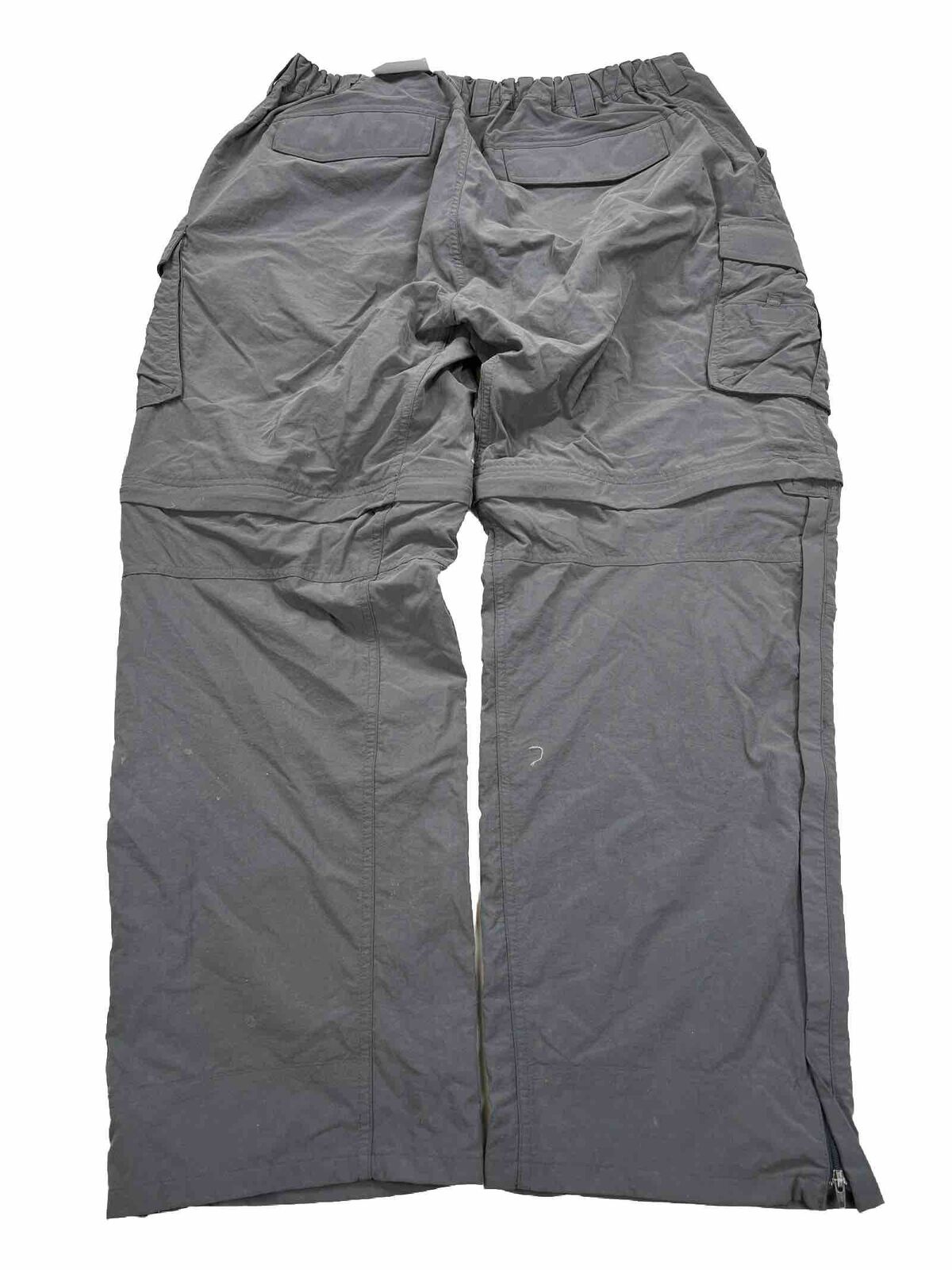 NEW REI Men's Gray Sahara 30in Inseam Convertible Hiking Pants - XL