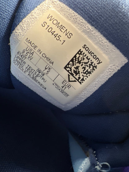 Saucony Women’s Blue Everun Ride ISO. Athletic Sneakers - 9.5 Wide