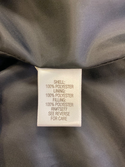 Croft and Barrow Women’s Black Sleeveless Light Puffer Full Zip Vest - L