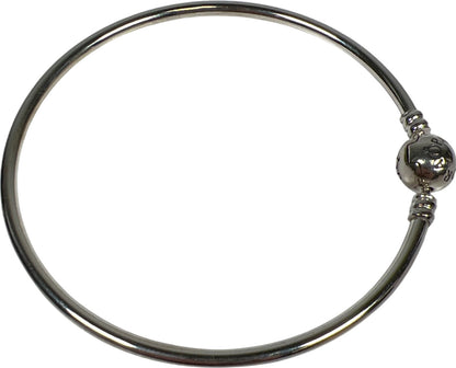 Pandora Sterling Silver Clasp 21 cm Bangle Bracelet
