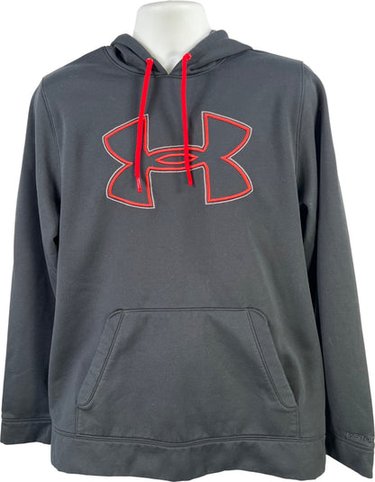 Under Armour Men’s Black Fleece Lined Strom Hoodie Sweatshirt - L
