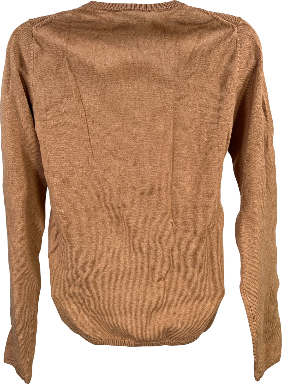 Ann Taylor Women’s Brown Long Sleeve Thin Knit Sweater - XS