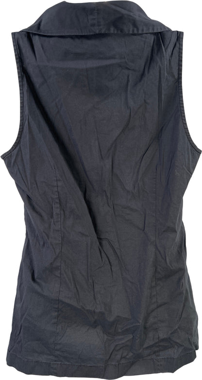 Ann Taylor Women’s Black Cowl Neck Sleeveless Blouse - 0