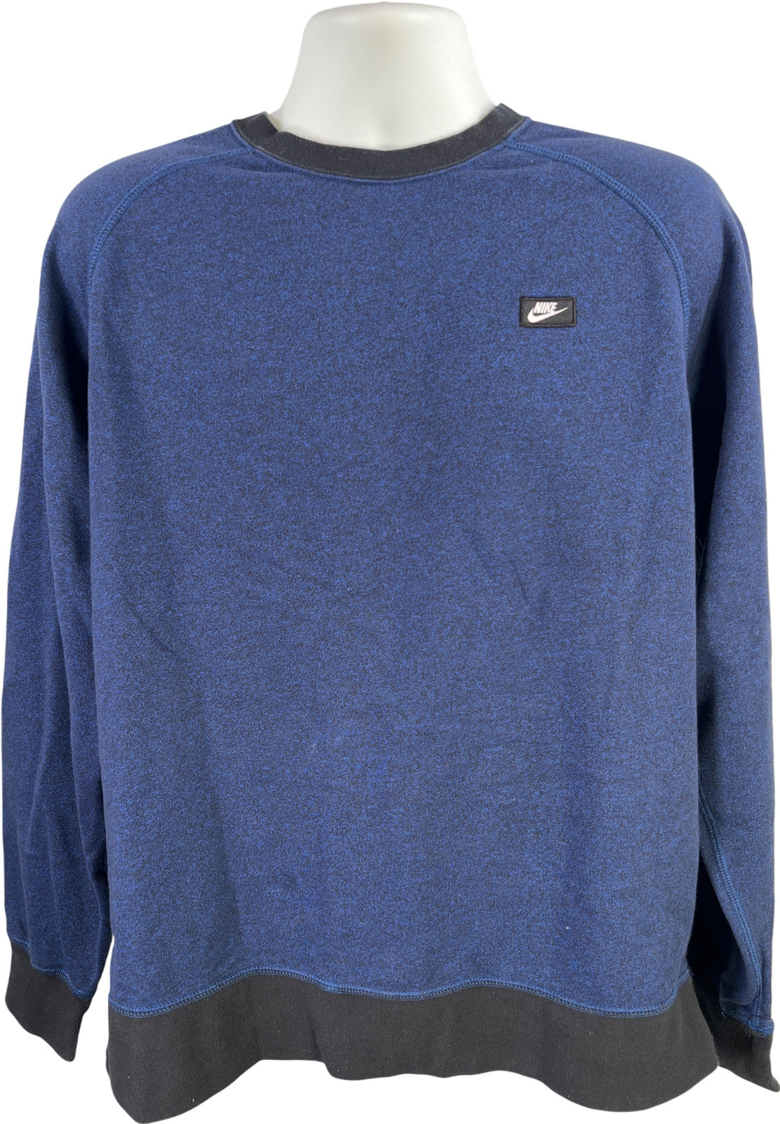 Nike Sportswear Men’s Blue Long Sleeve Crewneck Sweatshirt - XL