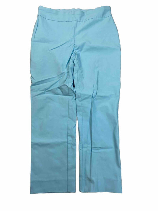 Chico's So Slimming Women's Blue Pull On Cropped Pants - 1/8