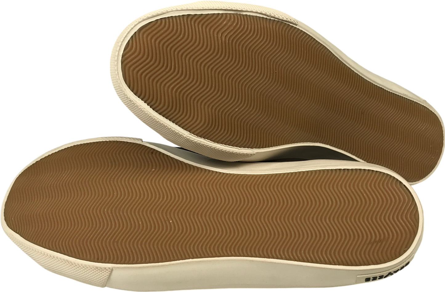 Seabees Men’s Brown Corduroy Mid Top Lace Up Sneakers - 11