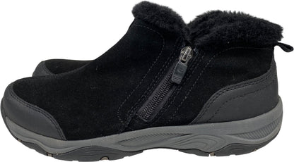 Easy Spirit Women’s Black Pedtra Ankle Zip Winter Booties - 7.5