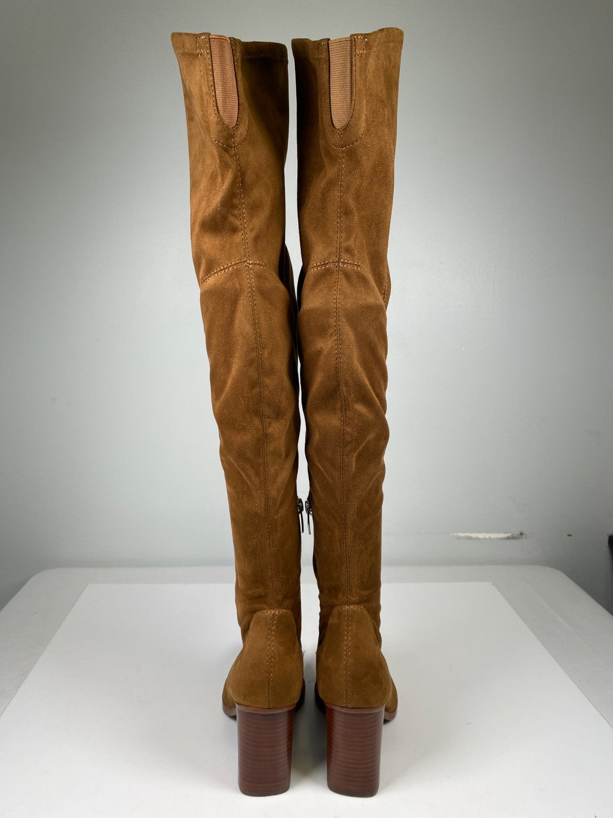 Marc Fisher Women’s Brown Over The Knee Heeled Boots - 7