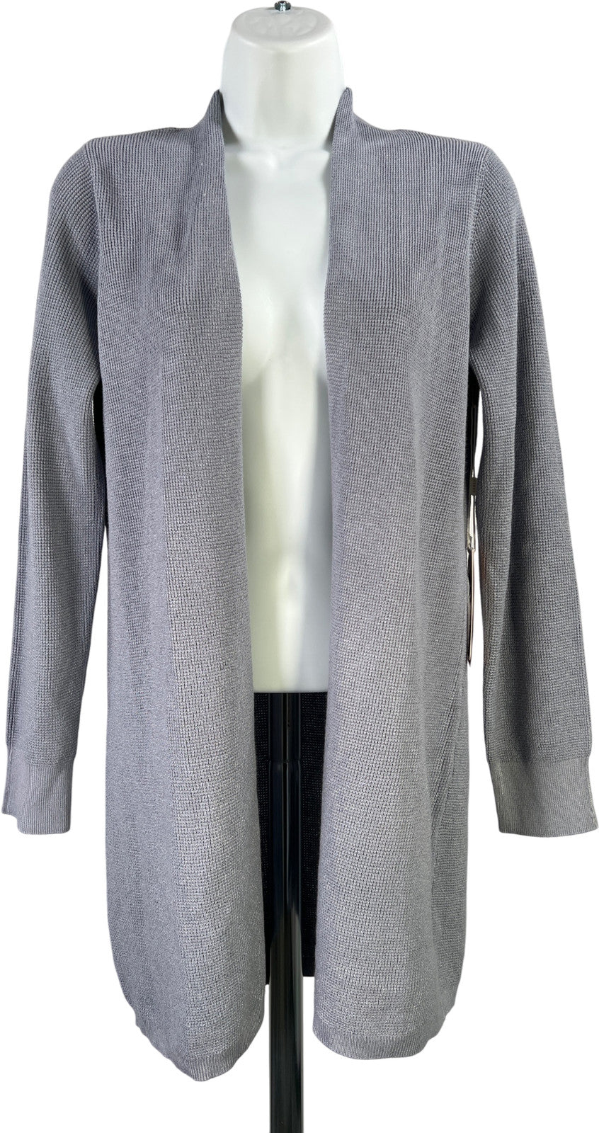 Cyrus Women’s Blue Long Sleeve Open Front Cardigan Sweater - S