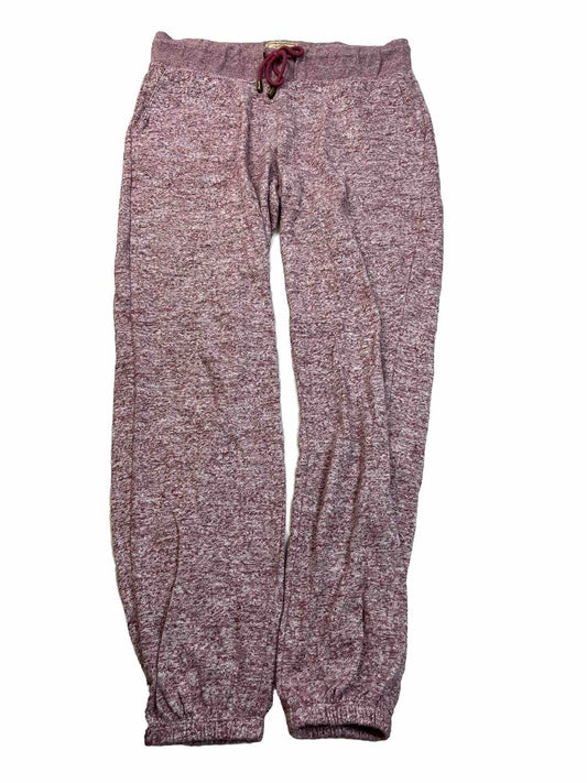 Ugg Women's Pink Knit Jogger Pants with Pockets - M