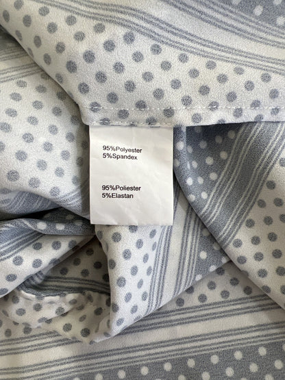 Thakoon Collective Women’s Black Polka Dot Striped Slip Dress - 10