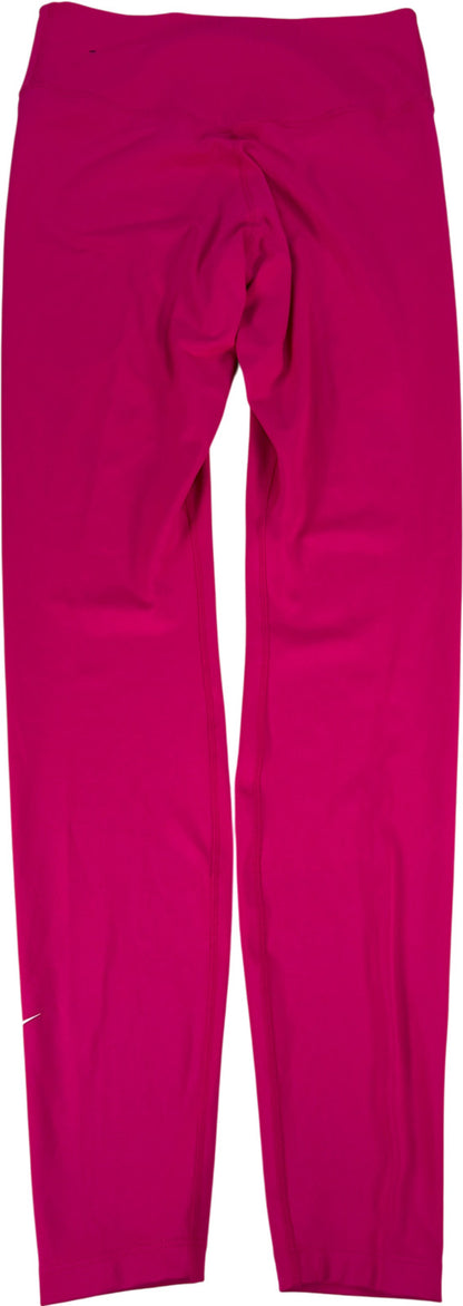 Nike Women’s Pink One High Rise Dri-Fit Athletic Leggings - S