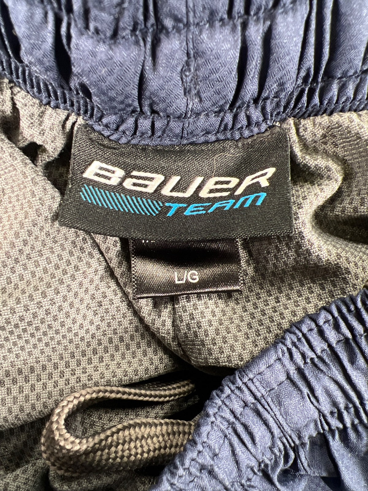 Bauer Team Men’s Blue Athletic Hockey Warm Up Pants - L