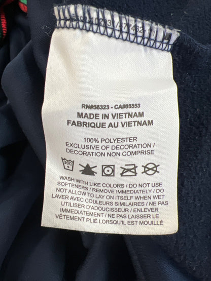 Nike Men’s Blue Standard Fleece Lined Long Sleeve Pullover Hoodie Sweatshirt - L