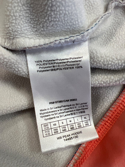 Burton Women’s Pink Peak Long Sleeve Full Zip Hoodie Sweatshirt - L