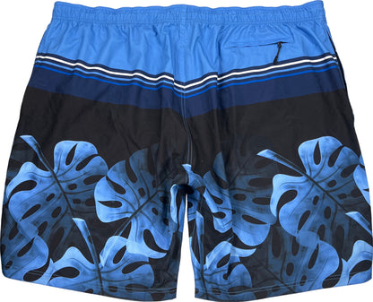 NEW Roundtree and Yorke Men’s Blue Mesh Lined Swim Trunks - 4X Big