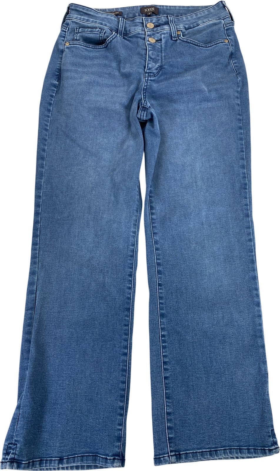 Not Your Daughters Women’s Medium Wash Marilyn Straight Denim Jeans - 6