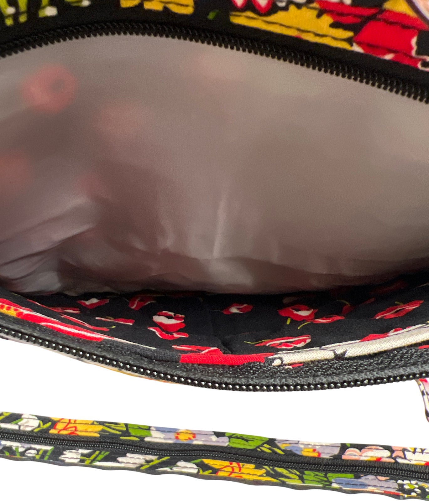 Vera Bradley Multi-Color Poppy Fields Cosmetic Traveler Door Organizer Bag