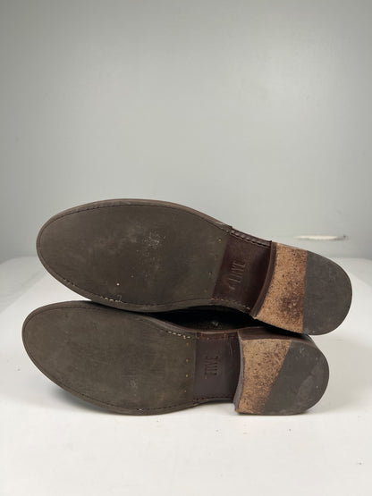 Frye Women’s Green Suede Shirley Over The Knee Tall Fashion Boots - 8.5