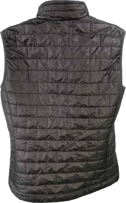 Patagonia Men’s Dark Gray Nano Puff Sleeveless Full Zip Vest - M