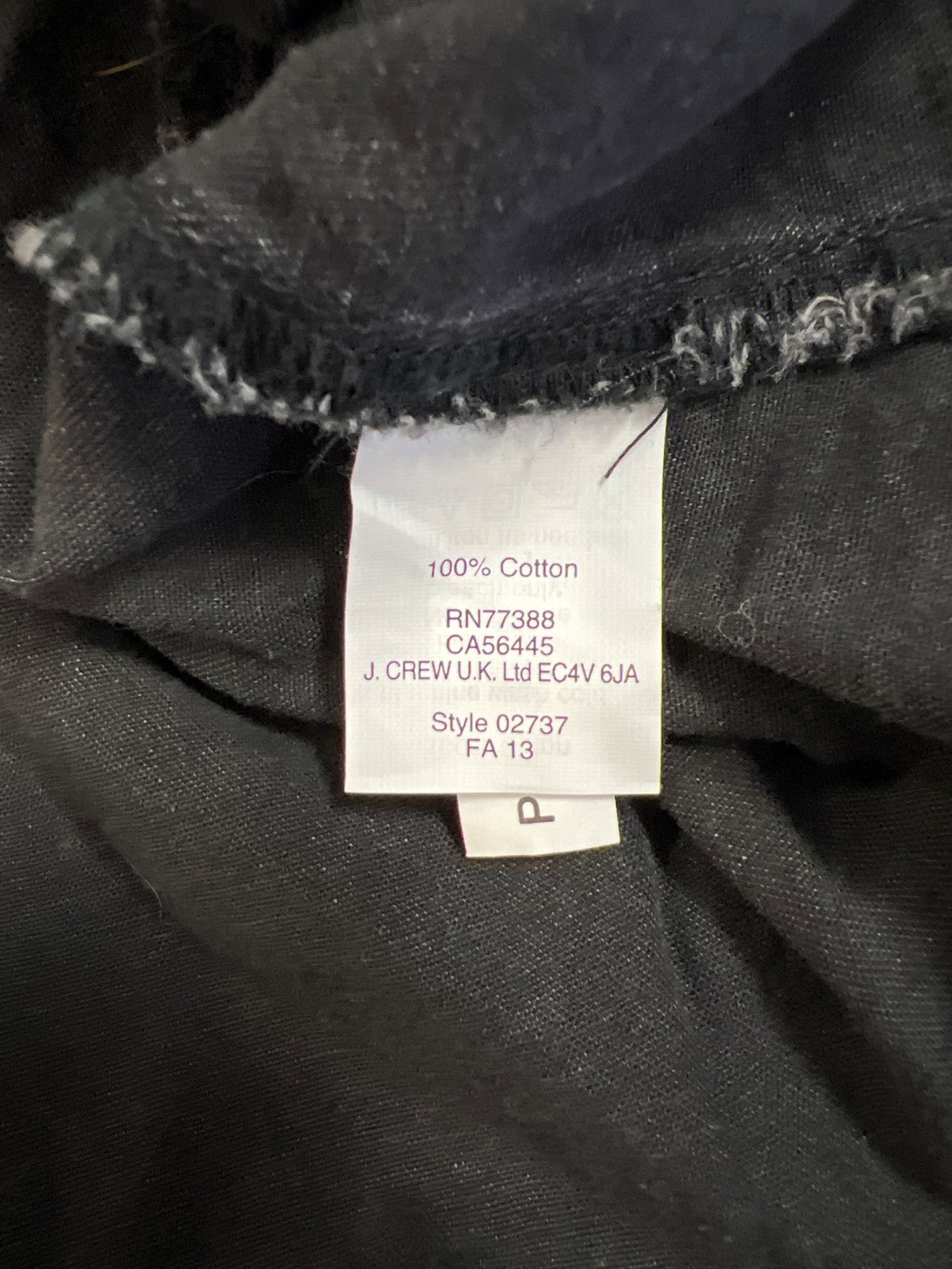 Madewell Women’s Black Snap Button Long Sleeve Shirt - M