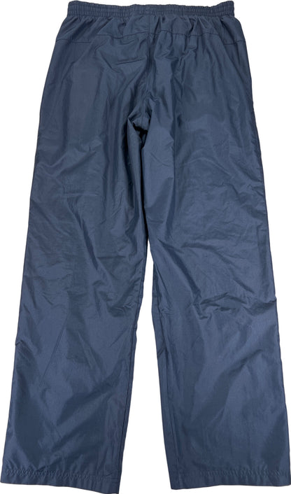 Adidas Men’s Blue Lined Zip Ankle Athletic Track Pants - S