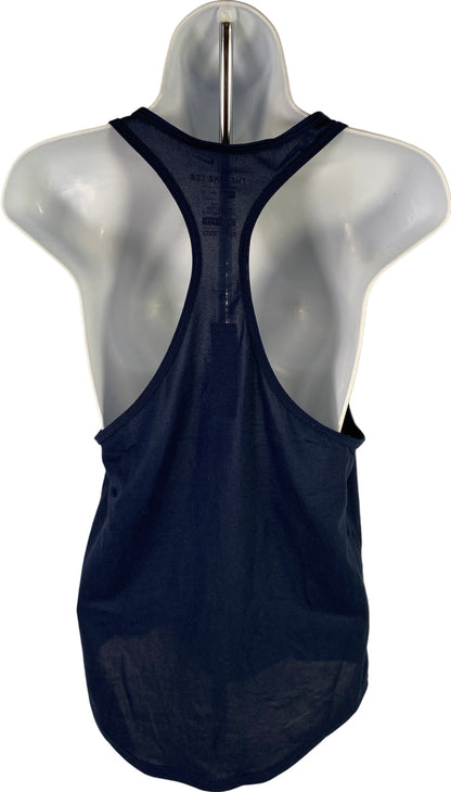 Nike Genuine Merchandise Women’s Blue Detroit Tigers Athletic Cut Tank Top - XS