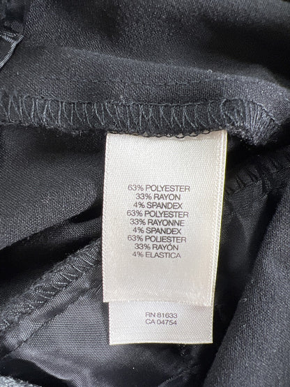 Kennth Cole Women’s Black Amanda Dress Pants - 10 Short