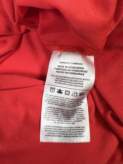 Nike Men’s Red Dri-Fit Short Sleeve Athletic T-Shirt - XXL