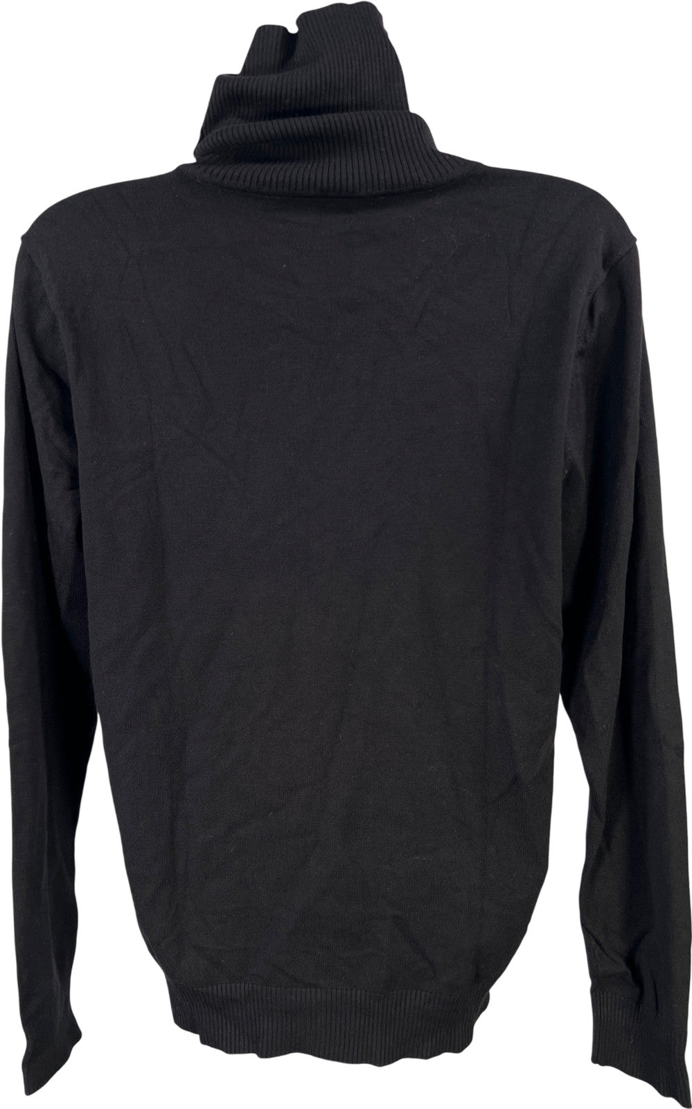 Andrew Marc Women’s Black Long Sleeve Turtleneck Sweater - M