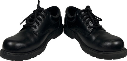 Skechers Men’s Black Leather Cottonwood Cantix Work Shoes - 9