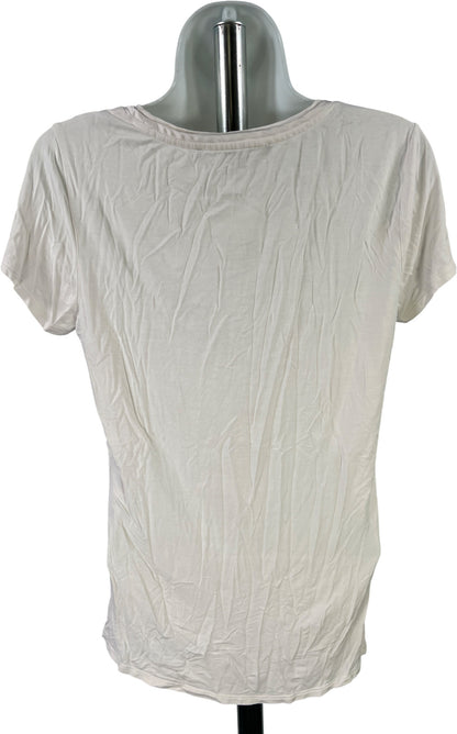 White House Black Market Women’s White Short Sleeve T-Shirt - S