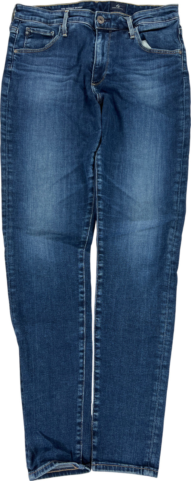 Adriano Goldschmied Women’s Medium Wash High Rise Farrah Skinny Denim Jeans - 30