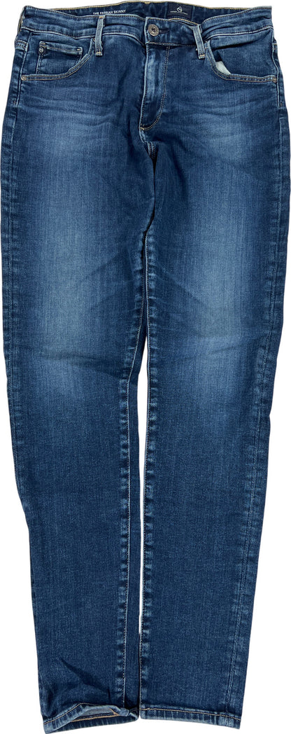 Adriano Goldschmied Women’s Medium Wash High Rise Farrah Skinny Denim Jeans - 30