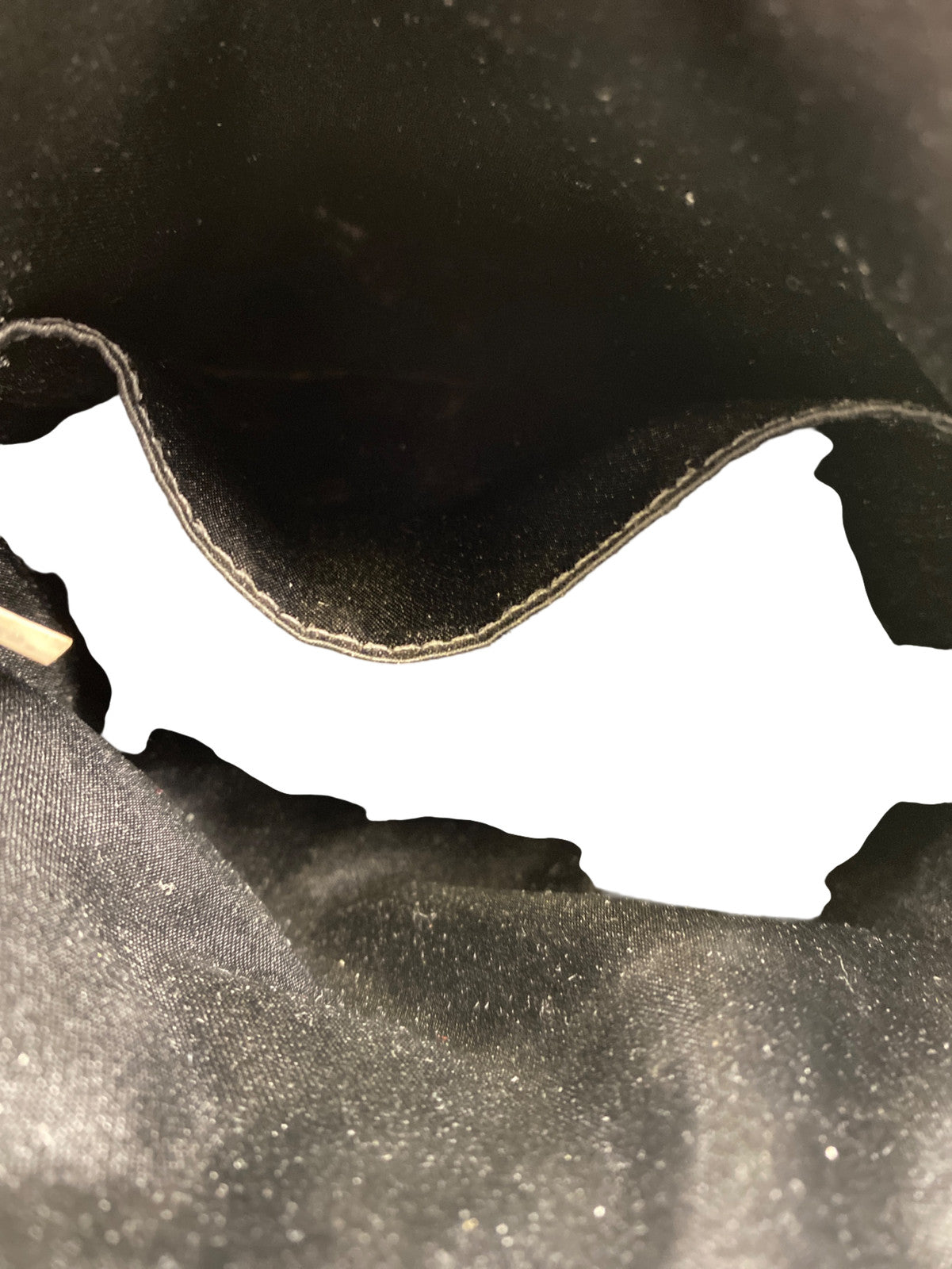 Coach Women’s Black Canvas Signature Print Stripe Small Crossbody Purse