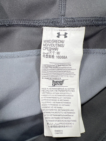Under Armour Women’s Gray HeatGear Cropped Athletic Leggings - M