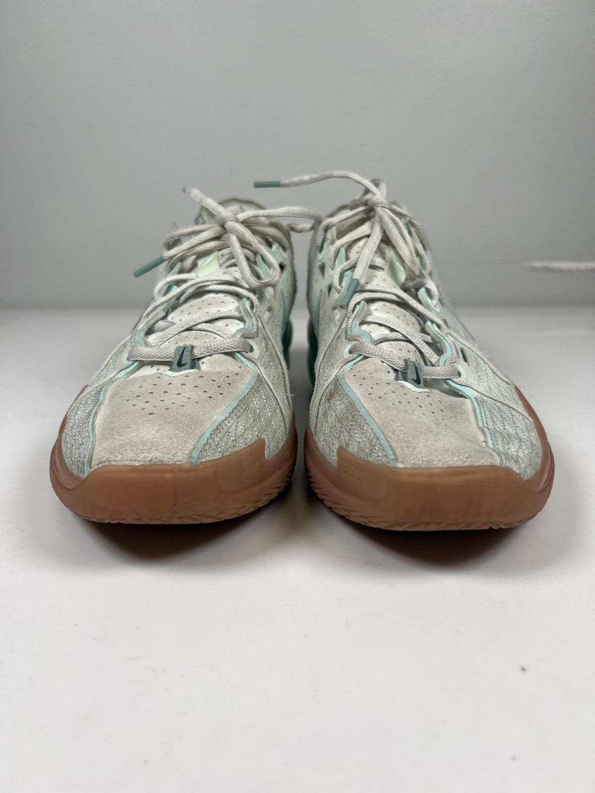 Nike Men’s Blue/Green GT Cut 3 Shine Together Lace Up Athletic Sneakers - 8.5