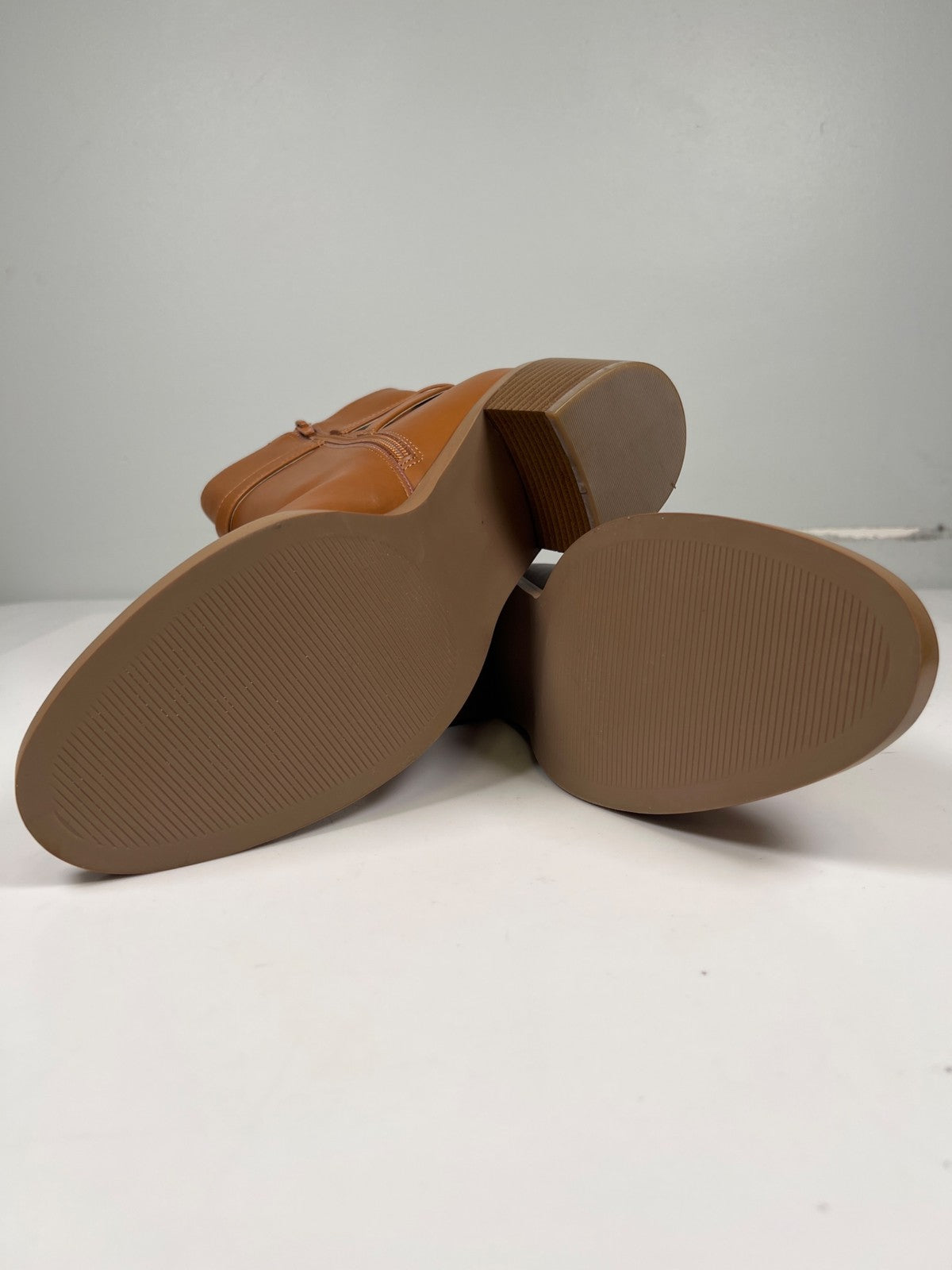 Ann Taylor LOFT Women’s Brown Side Zip Ankle Ridding Boots - 11