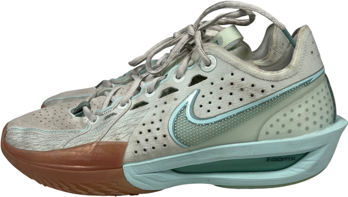 Nike Men’s Blue/Green GT Cut 3 Shine Together Lace Up Athletic Sneakers - 8.5