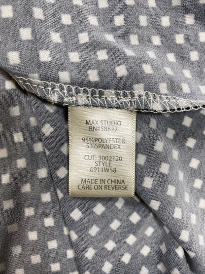 Max Studio Women's Black 3/4 Bell Sleeve Stretch Shift Dress - S