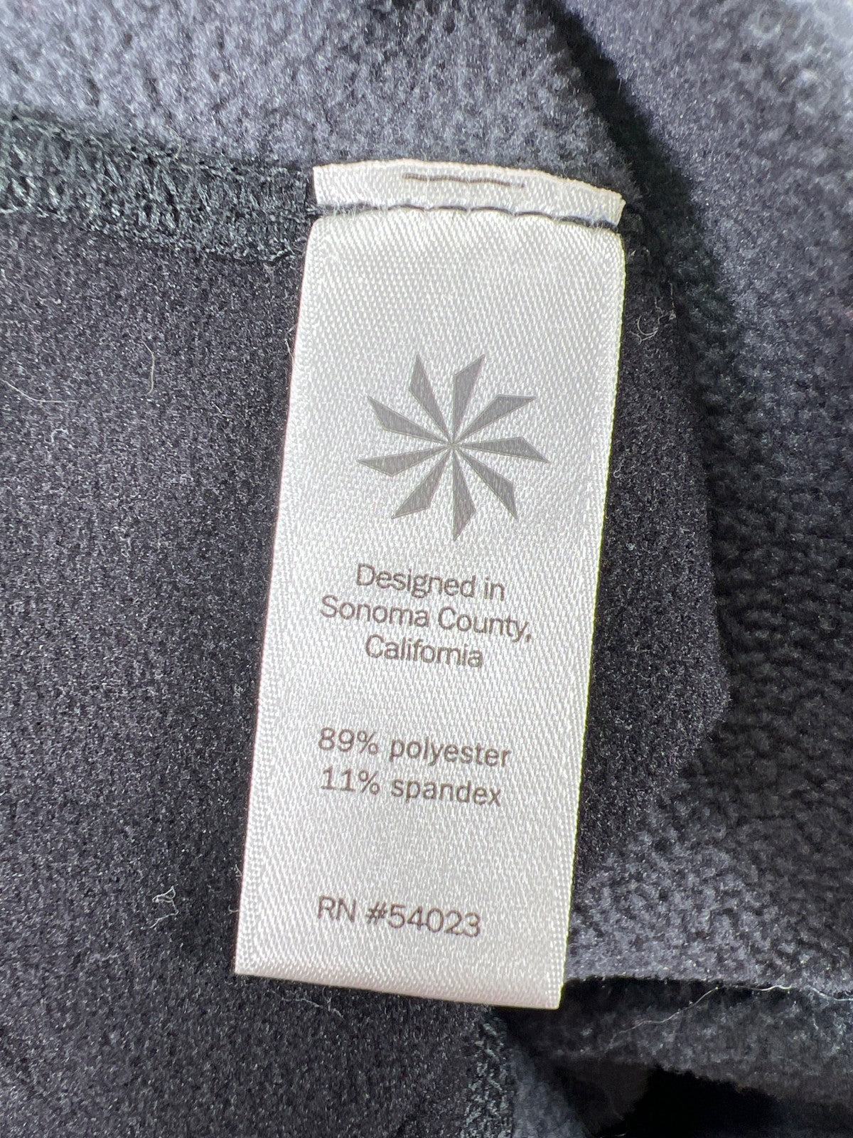 Athleta Women’s Gray Heathered Fleece Lined Leggings - M Tall