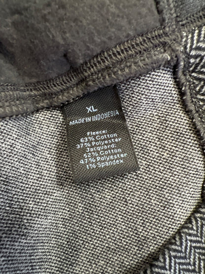 Marc Anthony Men’s Gray Slim Fit Double Zipper Sweater Jacket - XL