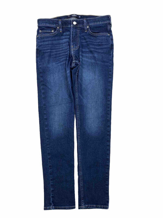 Hollister Men's Dark Wash Skinny Epic Flex Jeans - 30x32