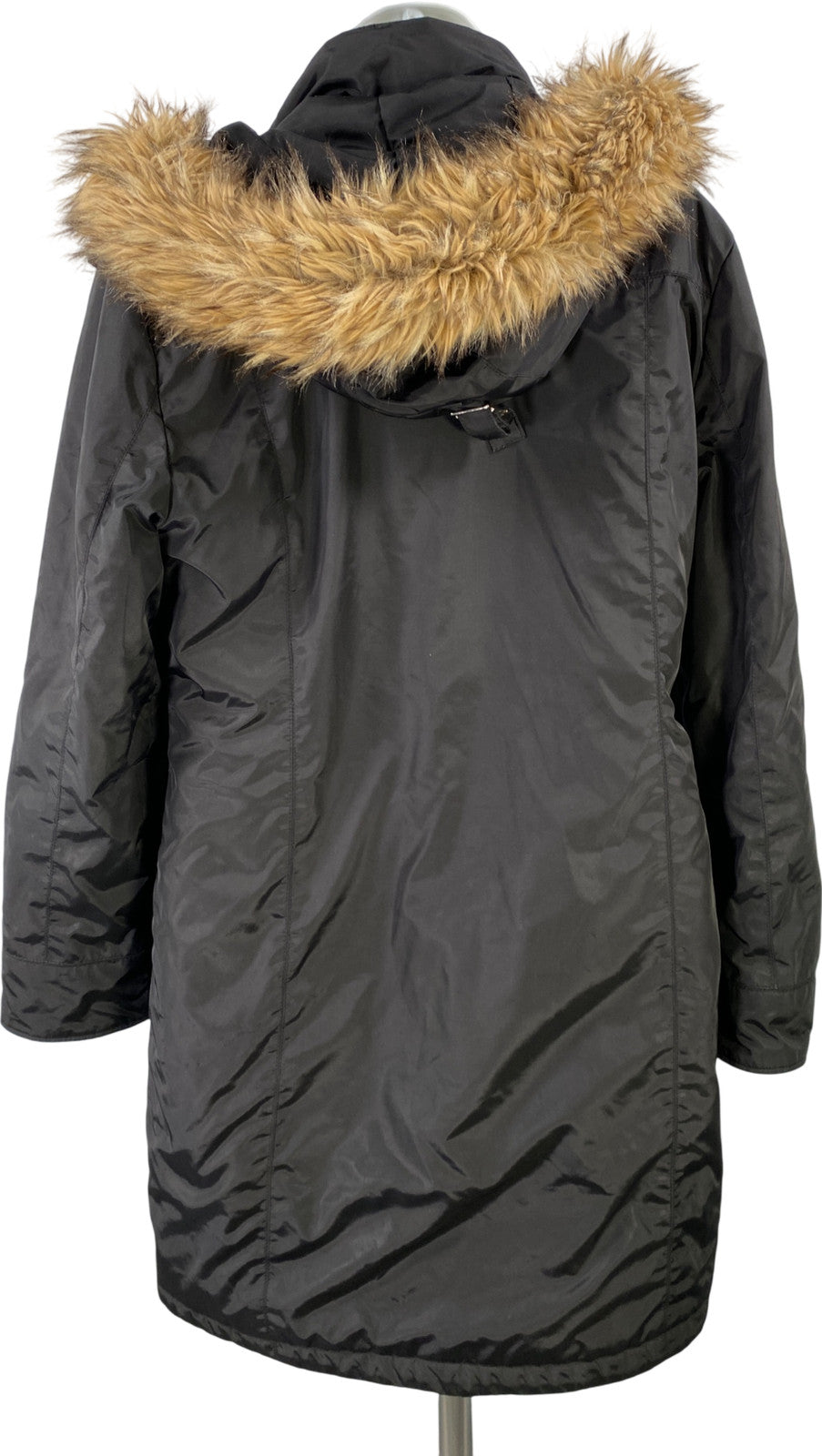 Michael Kors Women’s Black Long Sleeve Full Zip Insulated Puffer Coat - M